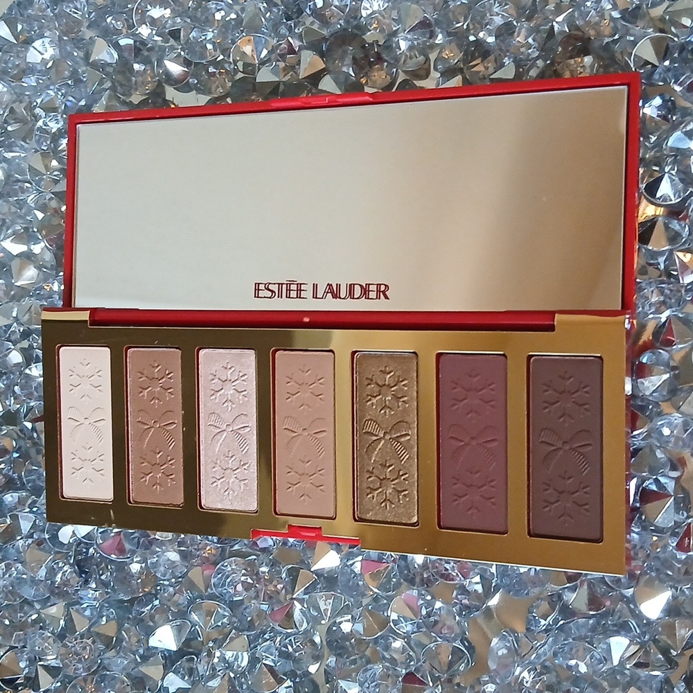 New Estee Lauder Glow Limited Edition Full Size Eyeshadow Palette With Mirror - Picture 7 of 13